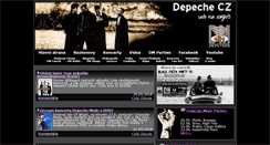 Desktop Screenshot of depeche.cz